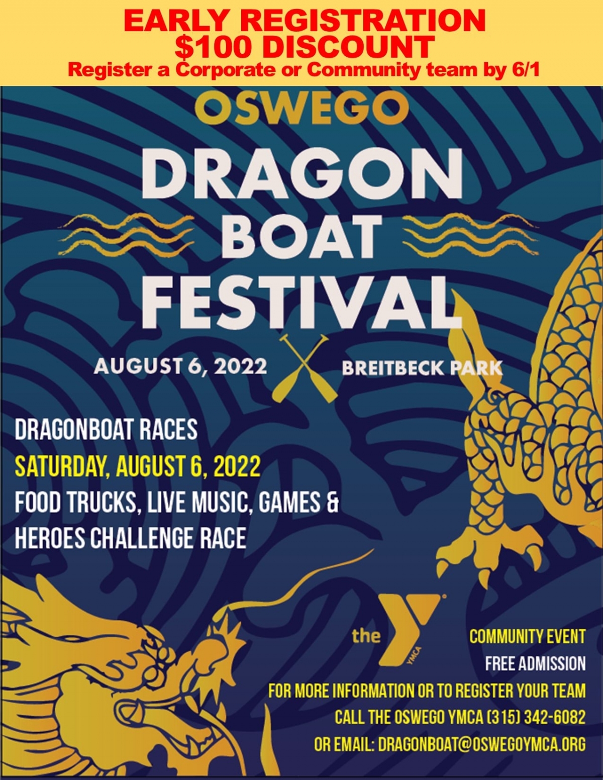 Oswego Dragon Boat Festival