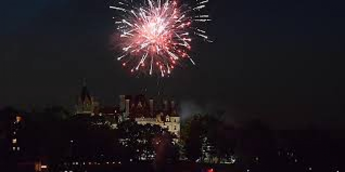 4th. of July Fireworks Over Boldt Castle !