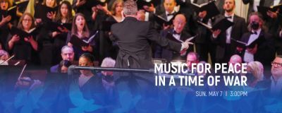Albany Pro Musica presents, "Music for Peace in a Time of War"