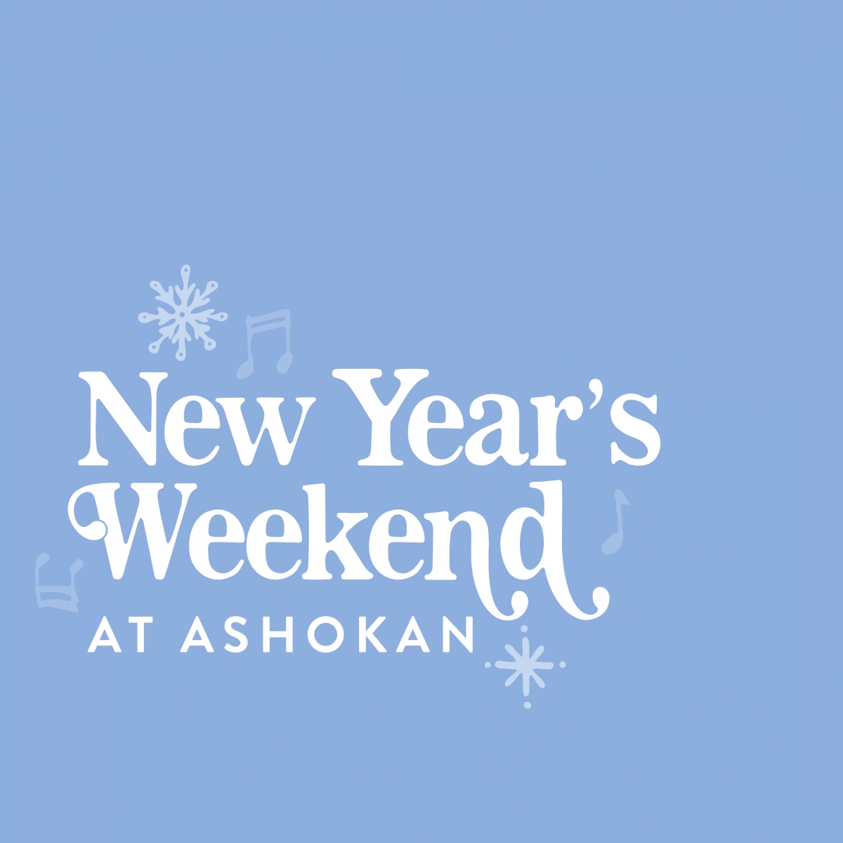 New Year's Weekend at Ashokan