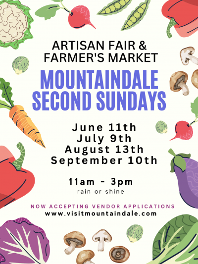 Mountaindale Second Sundays : Artisan Fair & Farmers Market