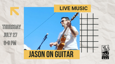 Jason on Guitar LIVE at Bullfinch Brewpub - Destiny USA!