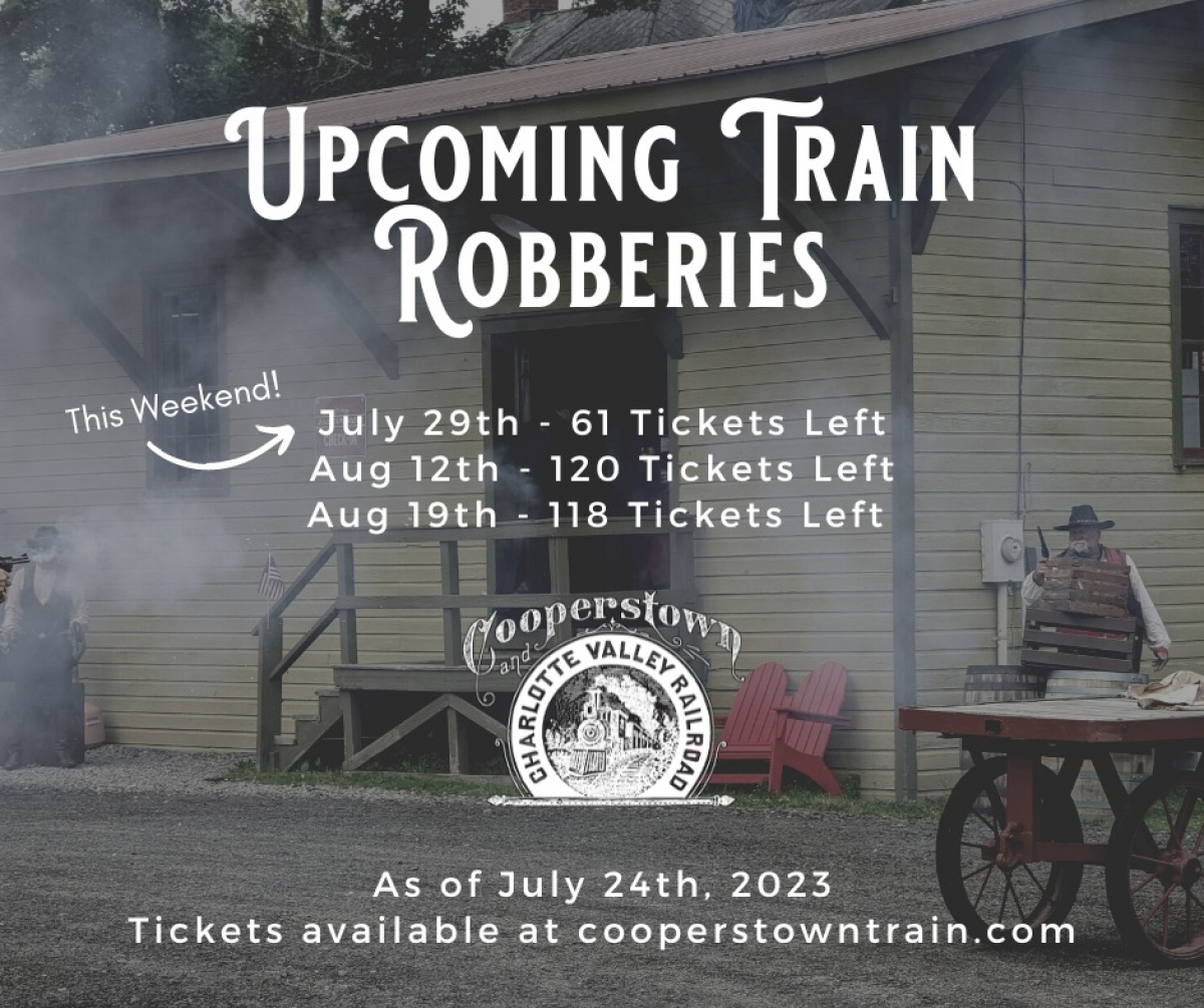 Cooperstown & Charlotte Valley Railroad Train Robberies