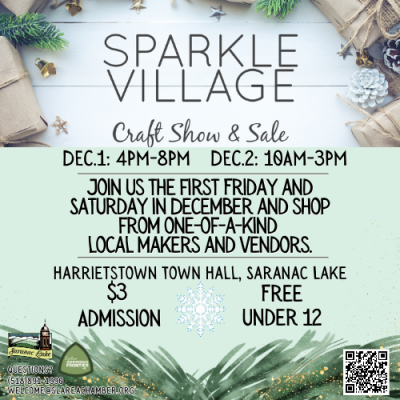 Adk Sparkle Village Craft Show