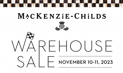 MacKenzie-Childs Warehouse Sale